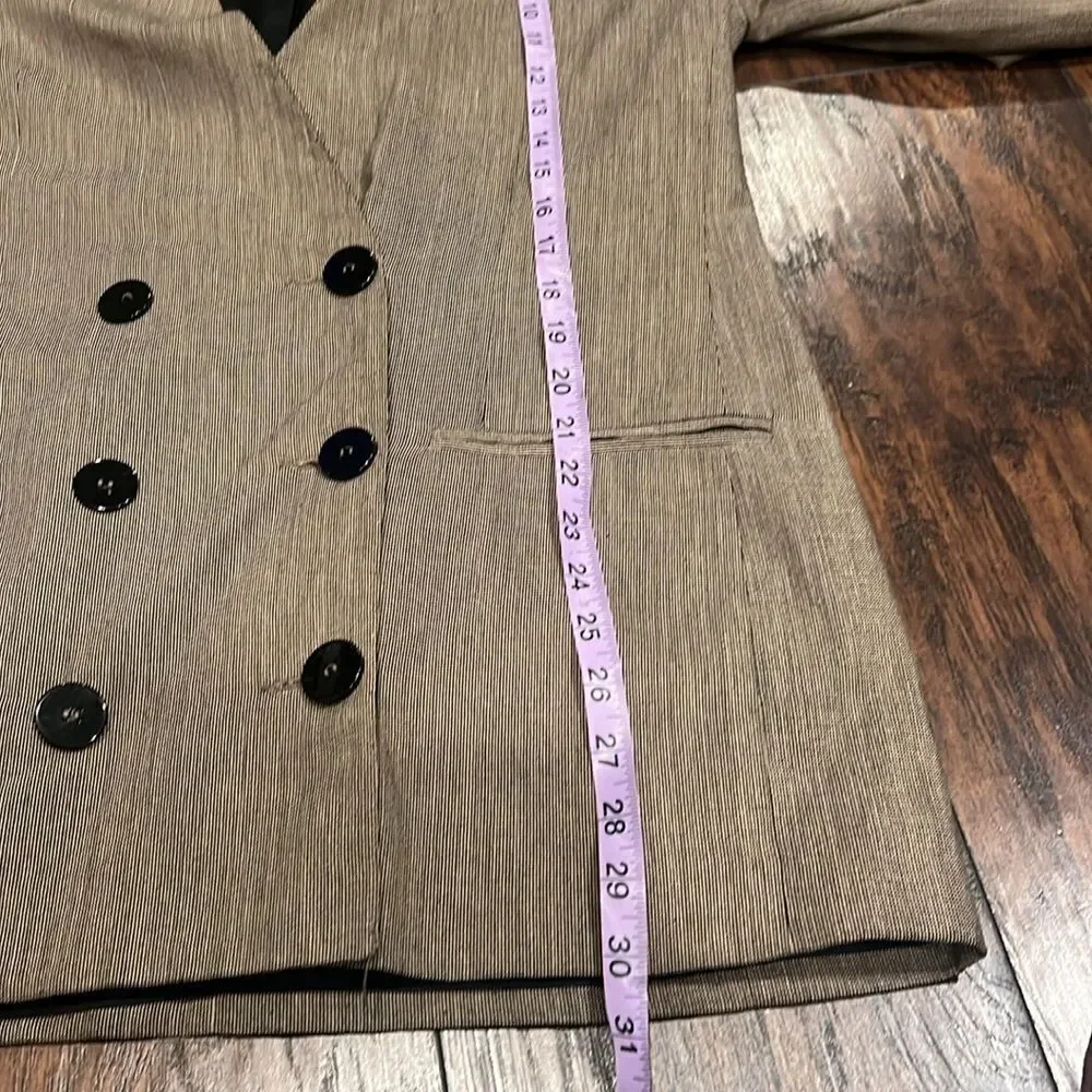 CHRISTIAN DIOR SEPARATES Blazer Size: L | US 10 made in USA in GUC shoulder pads